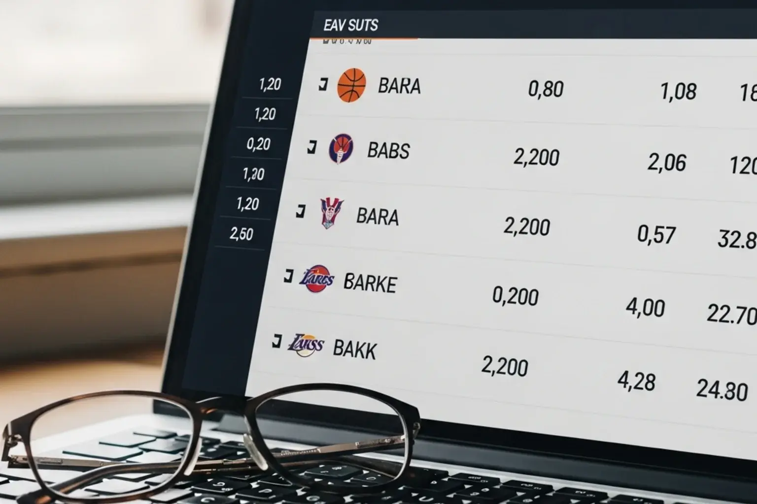Visual breakdown of NBA betting odds in decimal, fractional, and American formats for UK bettors